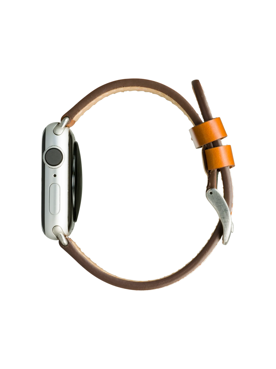 Copenhagen - Watch Strap 40mm - Tan/Silver Watch Strap