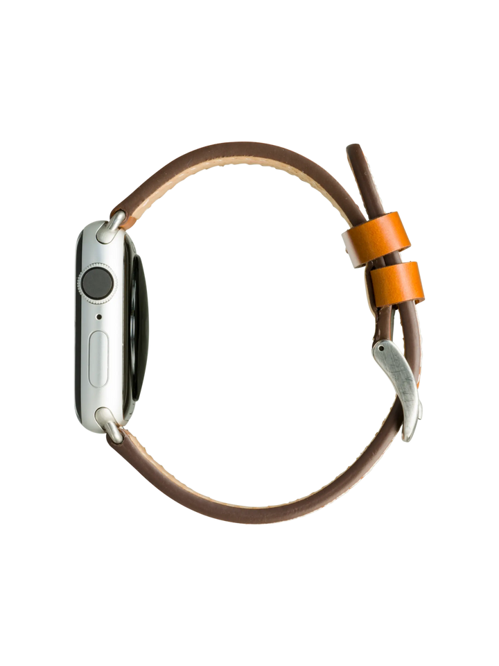 Copenhagen - Watch Strap 40mm - Tan/Silver Watch Strap