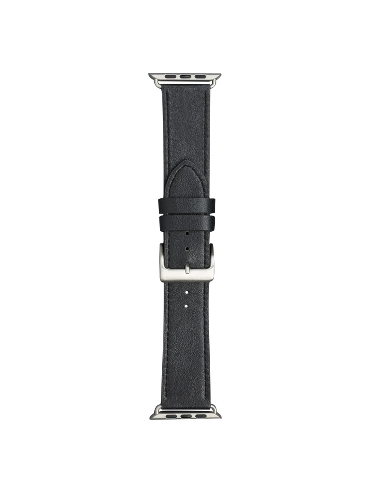 Copenhagen - Watch Strap 44mm - Black/Silver Watch Strap