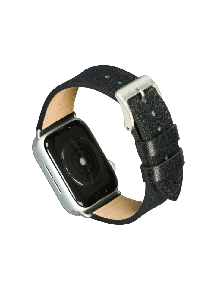 Copenhagen - Watch Strap 44mm - Black/Silver Watch Strap