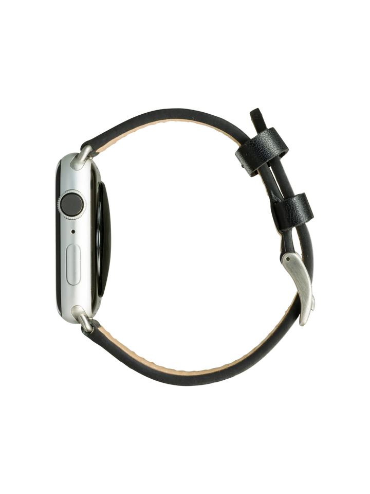 Copenhagen - Watch Strap 44mm - Black/Silver Watch Strap