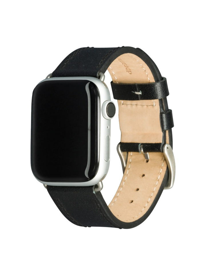 Copenhagen - Watch Strap 44mm - Black/Silver Watch Strap