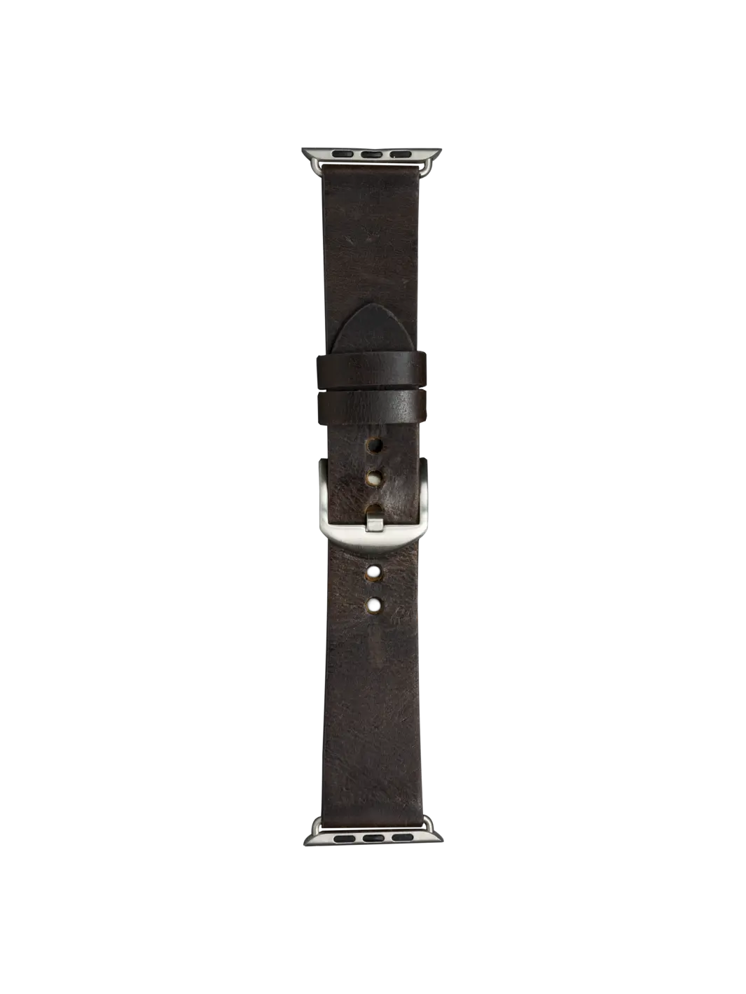 Bornholm - Watch Strap Dark Brown Silver 42 44 45mm Watch Bands