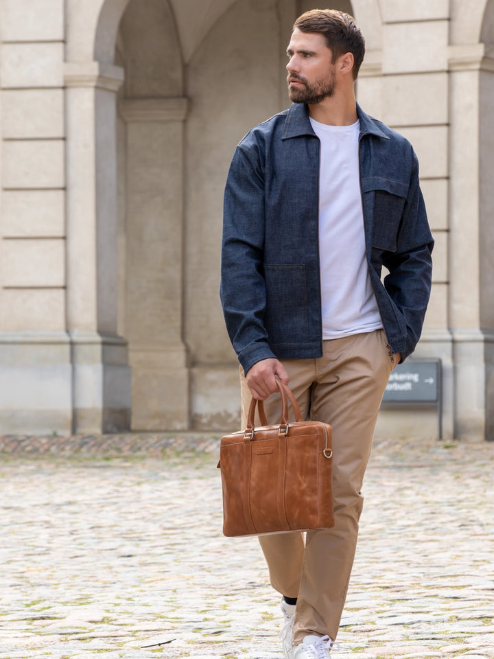 Nordborg - 15" - Tan Computerbag