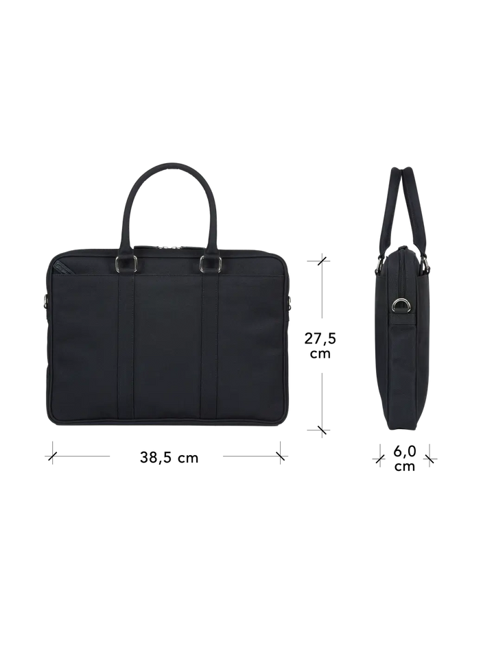 Fifth Avenue - 15" Laptop Bag Recycled - Black Backpack