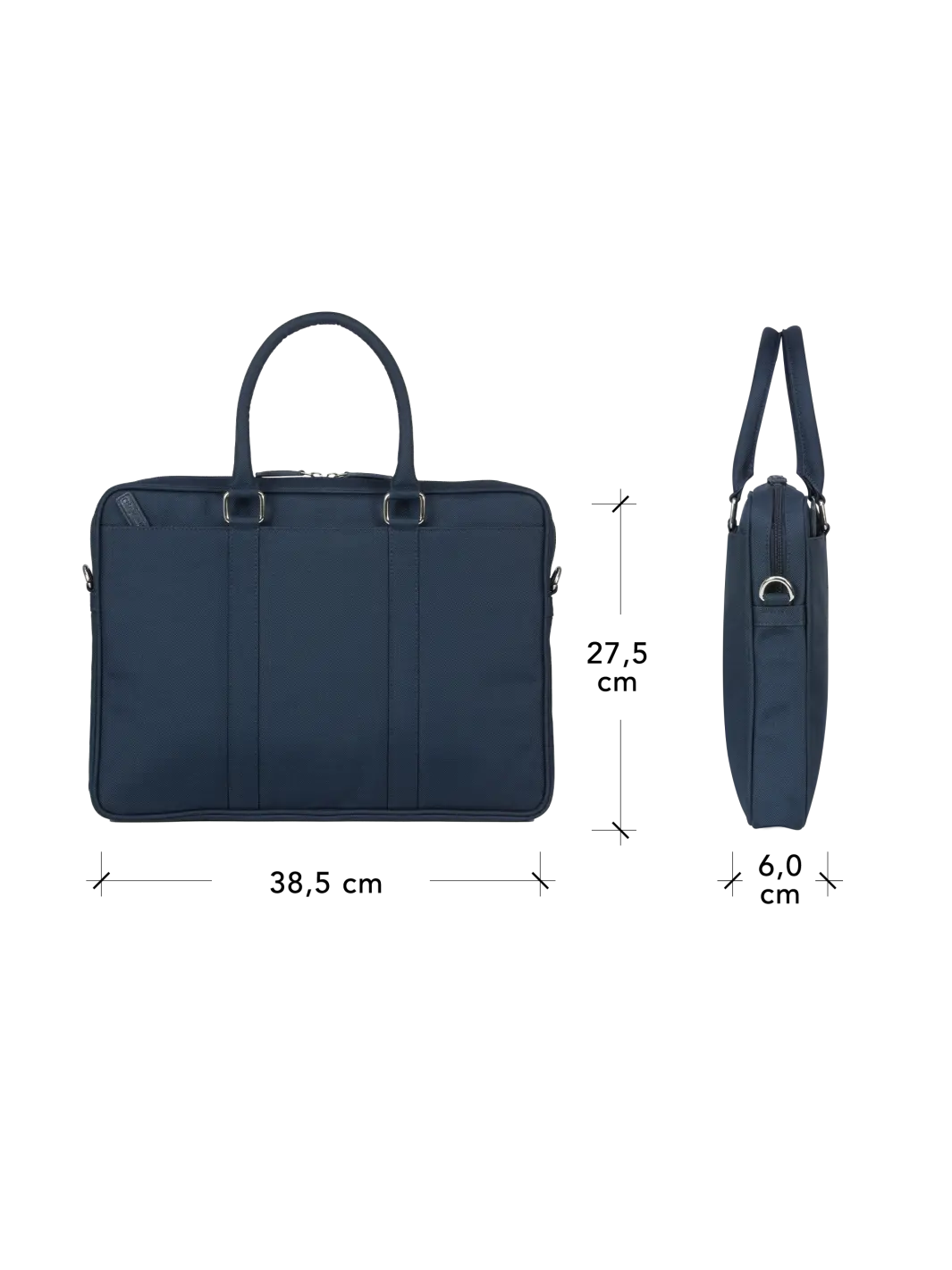 Fifth Avenue - 15" Laptop Bag Recycled - Blue Backpack