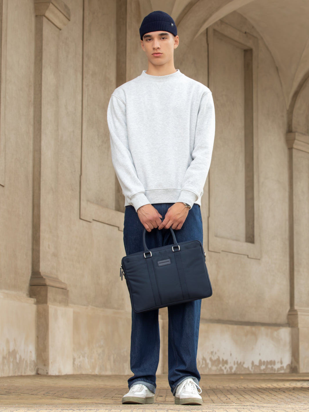 Fifth Avenue - 15" Laptop Bag Recycled - Blue Backpack