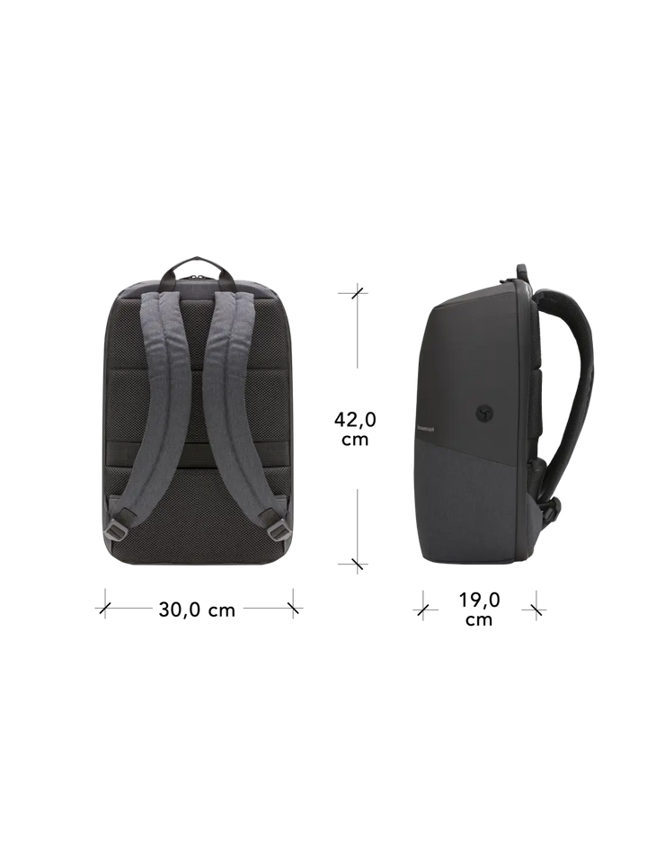 Helsingborg - Recycled Backpack 16" - Charcoal Backpack