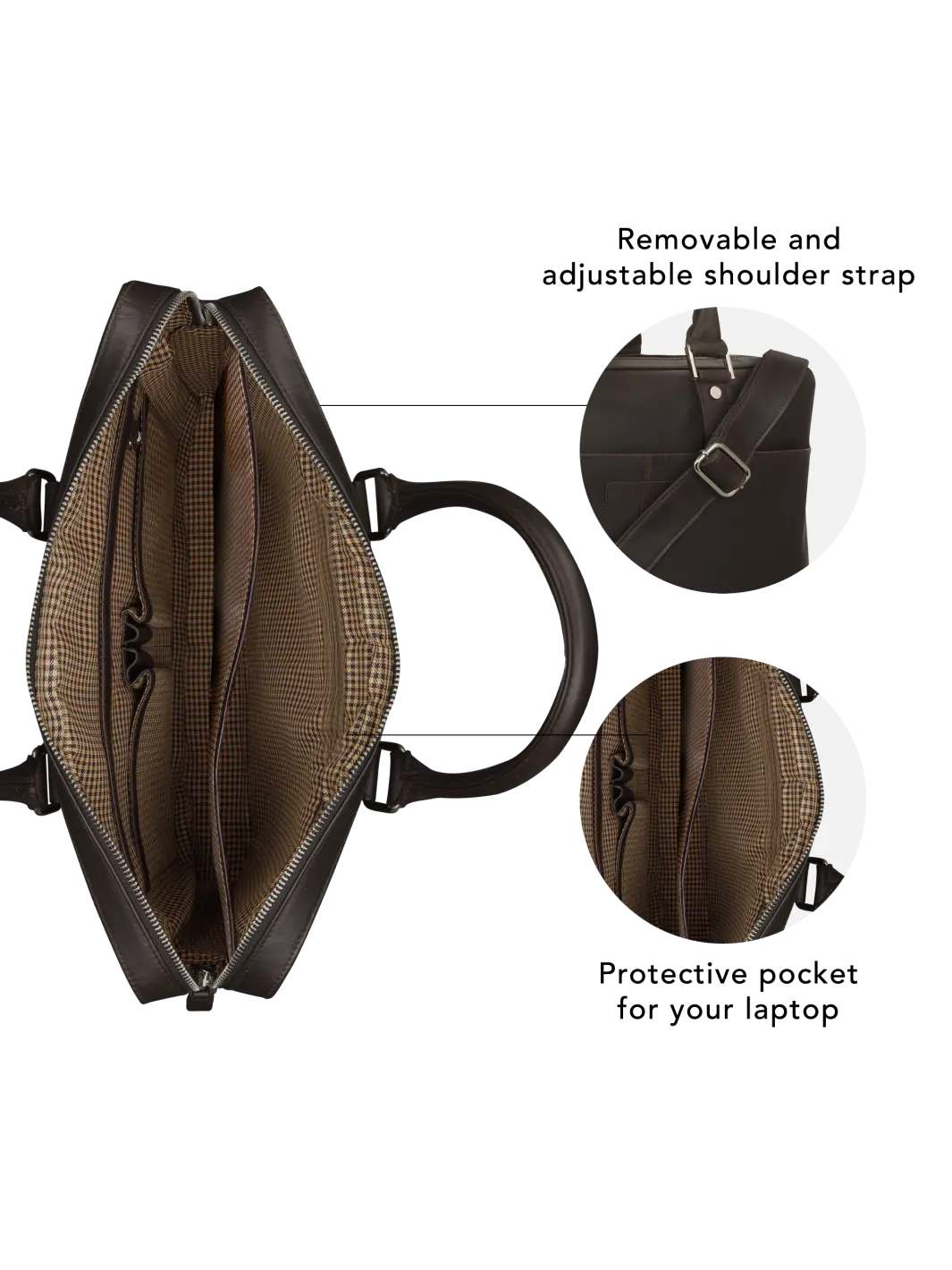 Rosenborg - 16" - Hunter Dark Computerbag