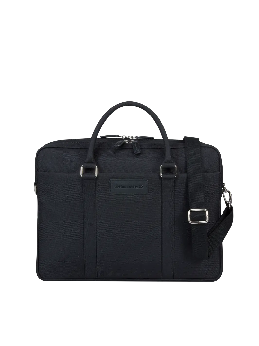 Ginza - 16” Duo Pocket Laptop Bag Recycled - Black Computerbag