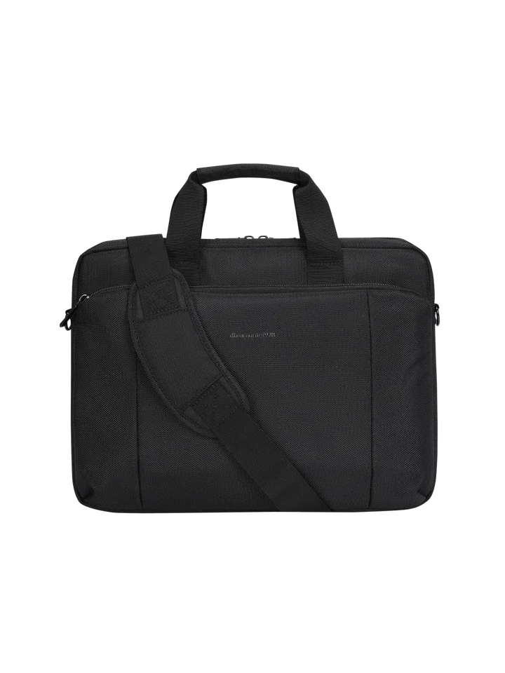 Santa Monica - 16" Briefcase Recycled - Black Computerbag