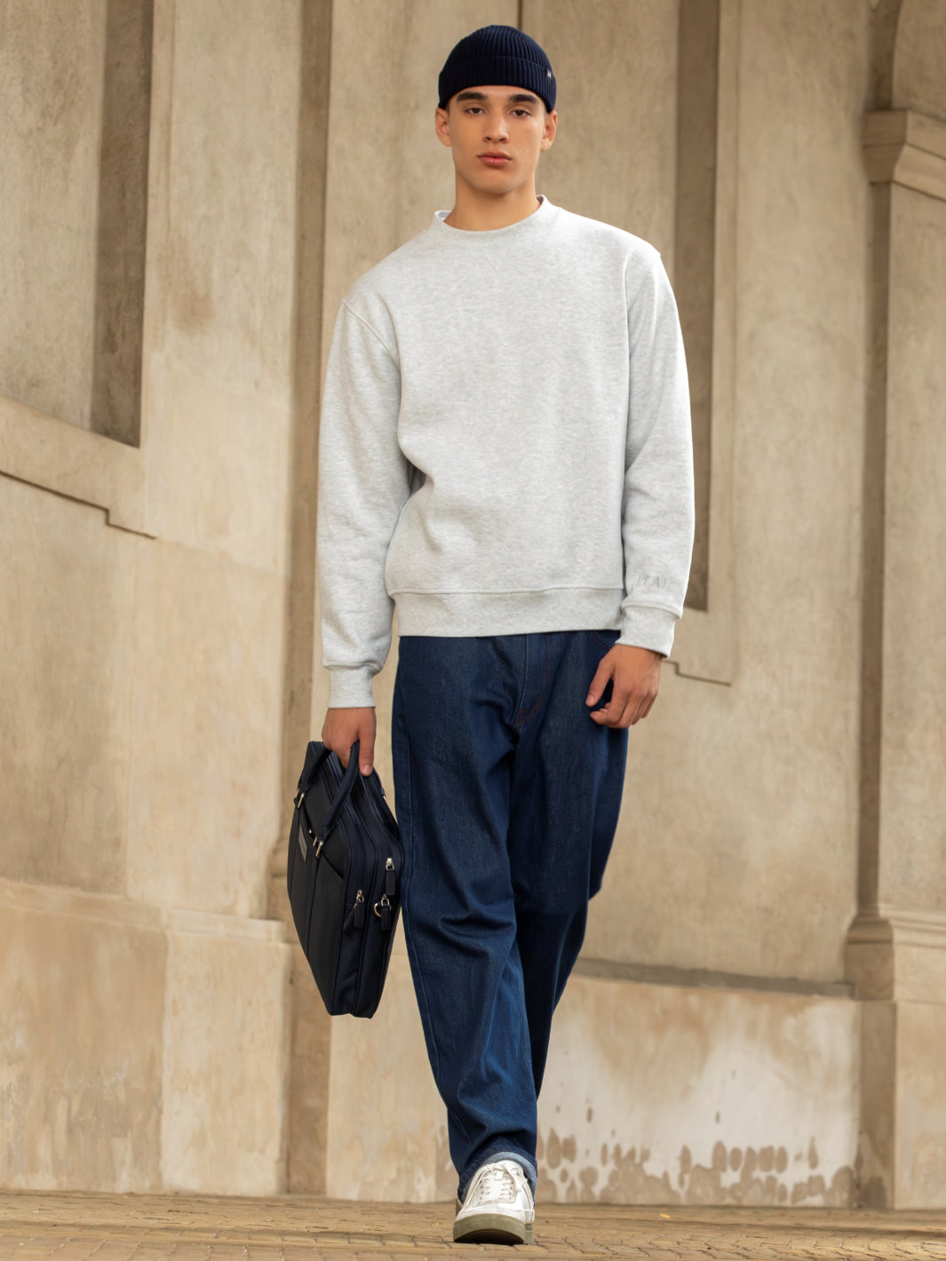 Ginza - 16” Duo Pocket Laptop Bag Recycled - Blue Computerbag