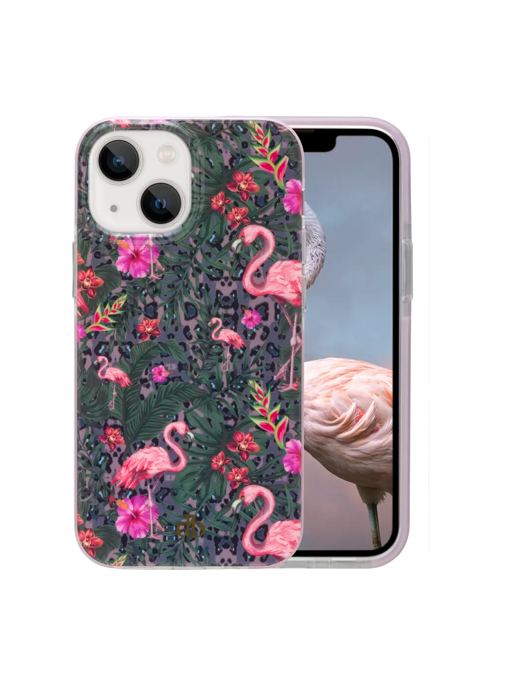 Capri - iPhone 13 mini - Tropical Flamingo Phone Case