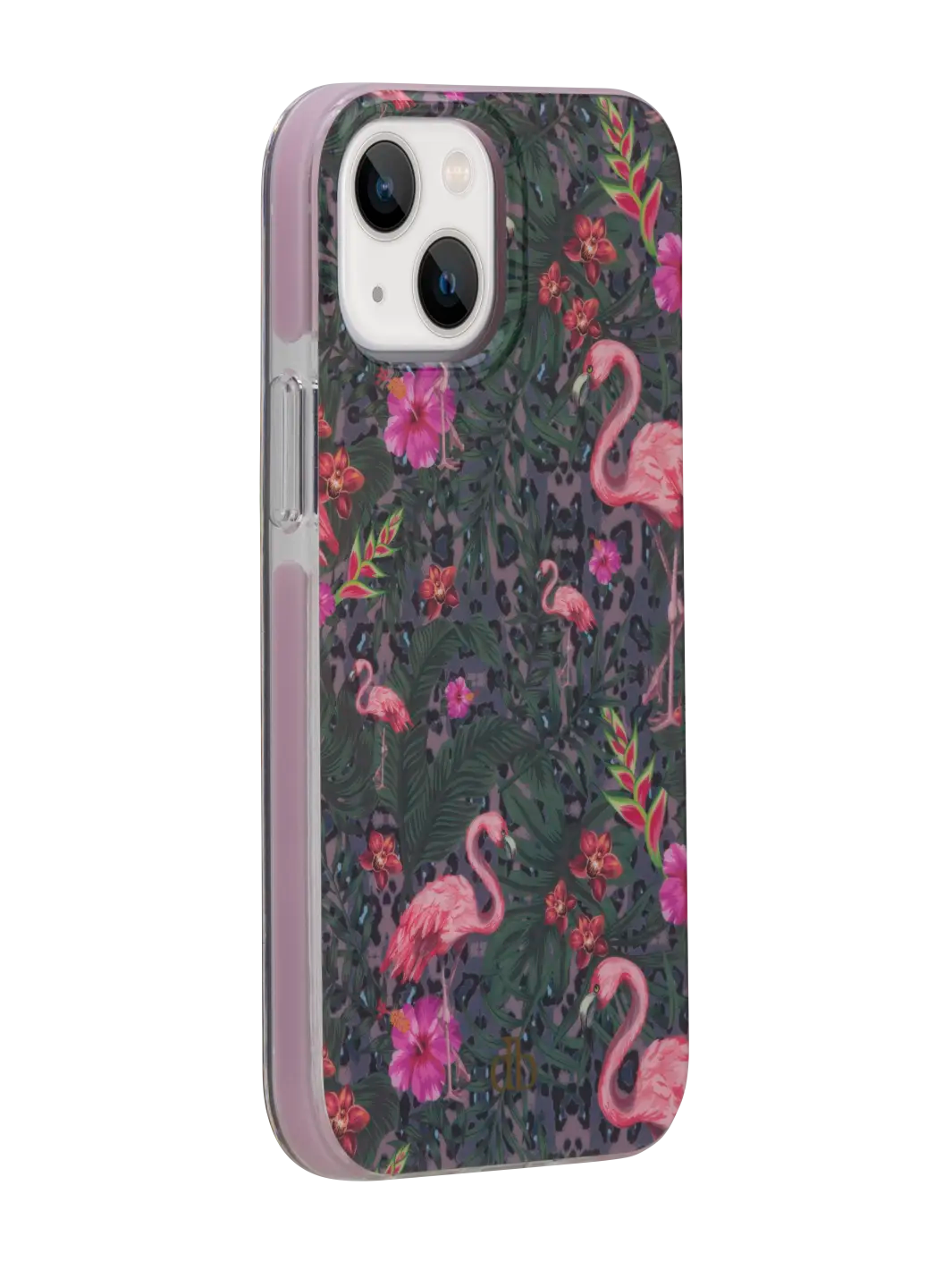 Capri Tropical Flamingo iPhone 13 mini Phone Cases