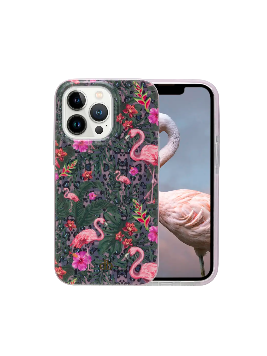 Capri - iPhone 13 Pro - Tropical Flamingo Phone Case