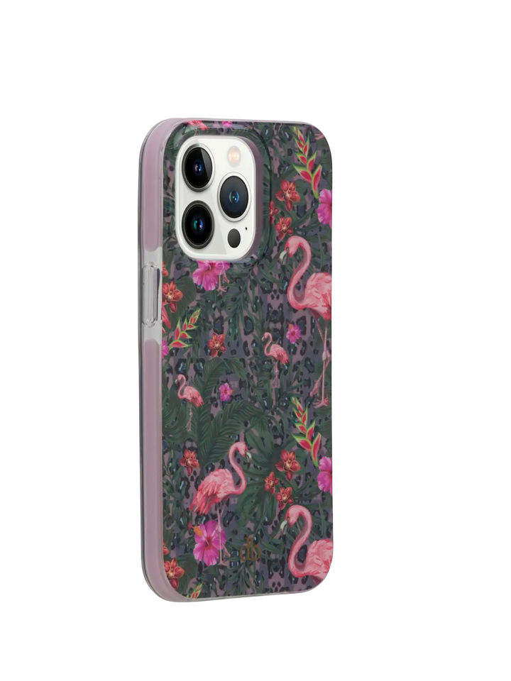 Capri Tropical Flamingo iPhone 13 Pro Phone Cases