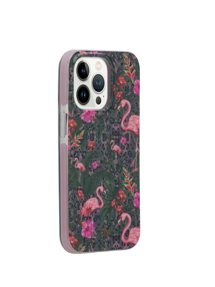 Capri - iPhone 13 Pro - Tropical Flamingo Phone Case