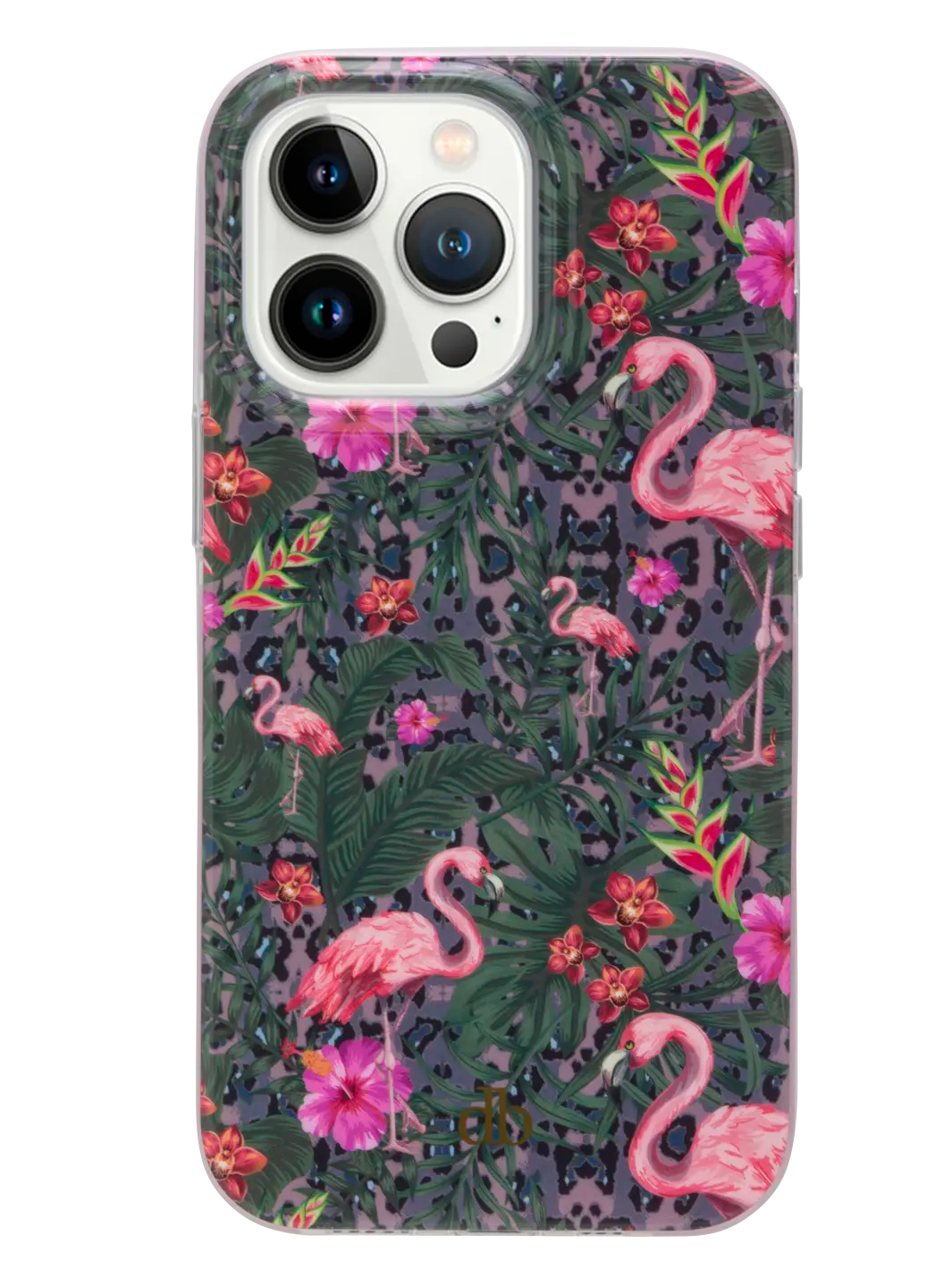 Capri - iPhone 13 Pro - Tropical Flamingo Phone Case