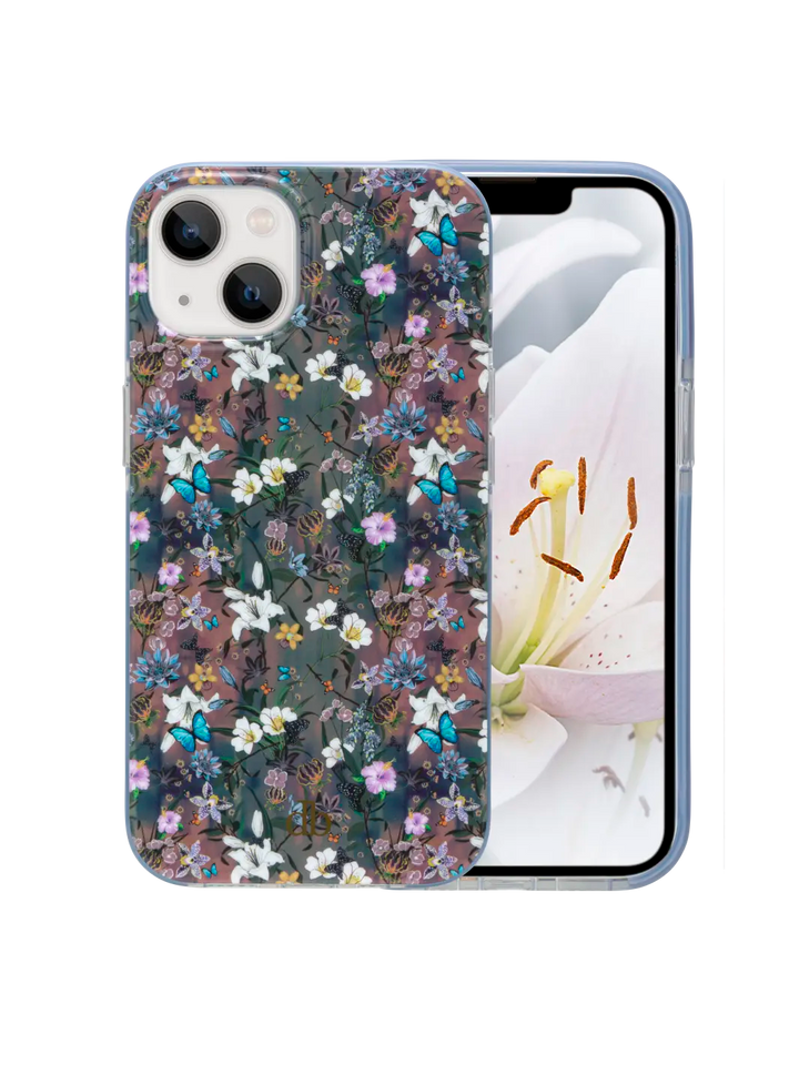 Capri - iPhone 13 - White Lillys Phone Case