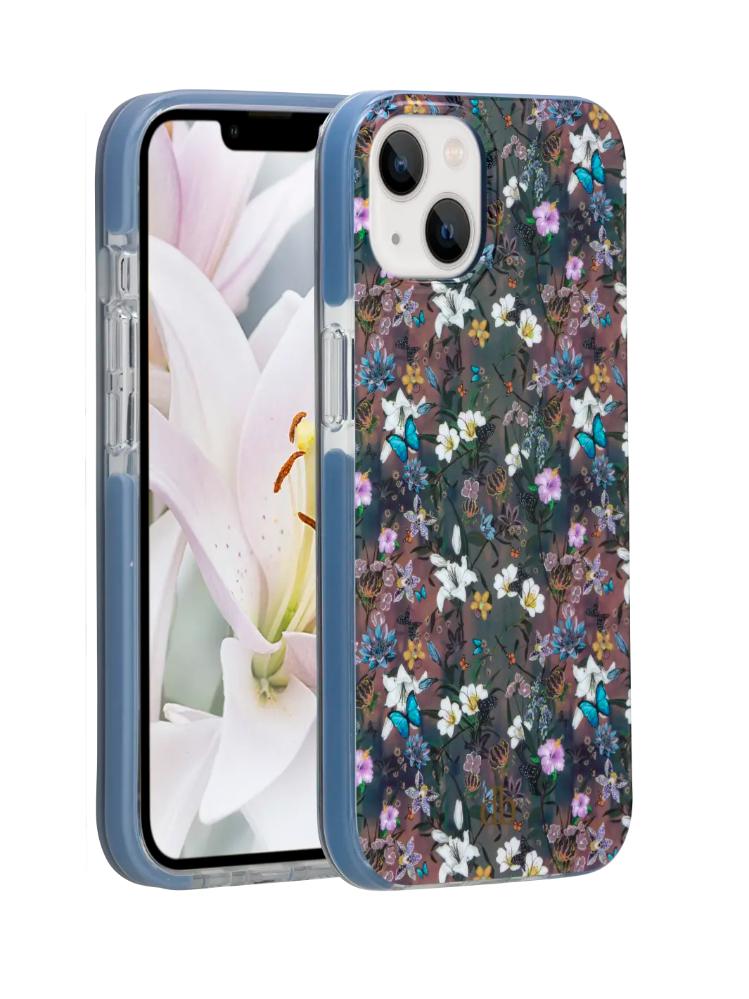 Capri White Lillys iPhone 13 Phone Cases