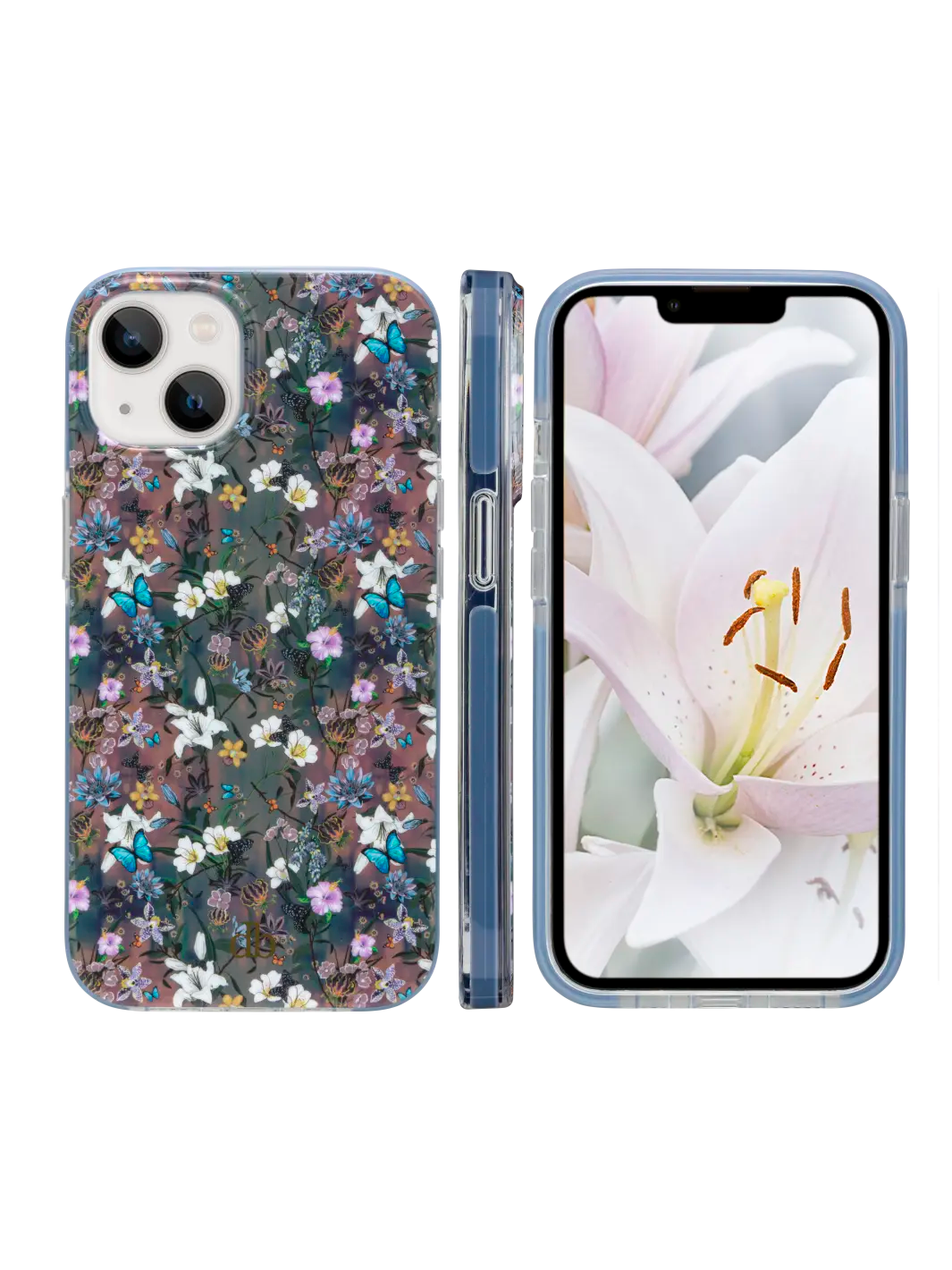 Capri - iPhone 13 - White Lillys Phone Case