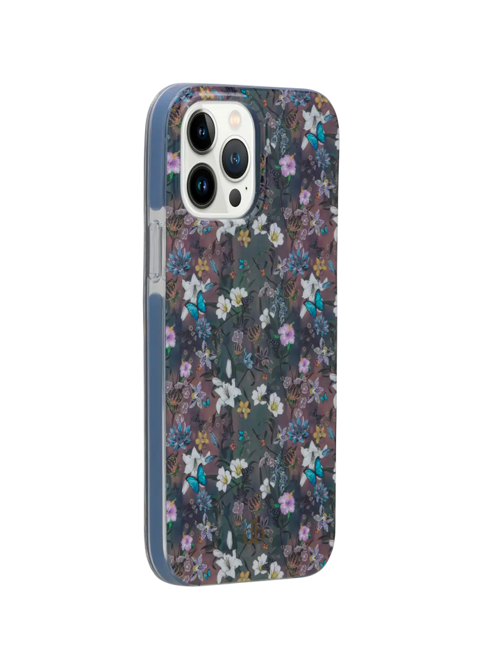 Capri White Lillys iPhone 13 Pro Max Phone Cases