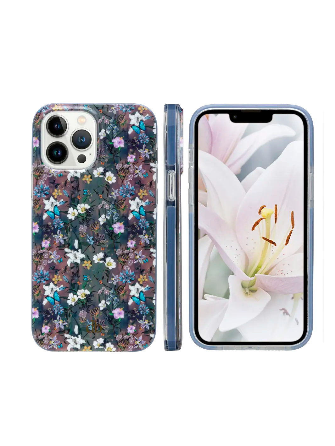 Capri - iPhone 13 Pro Max - White Lillys Phone Case
