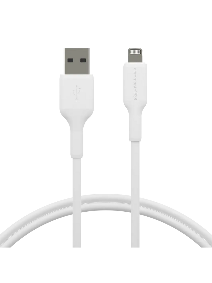 re-charge - Cable 1m USB-A to Lightning - White Cables