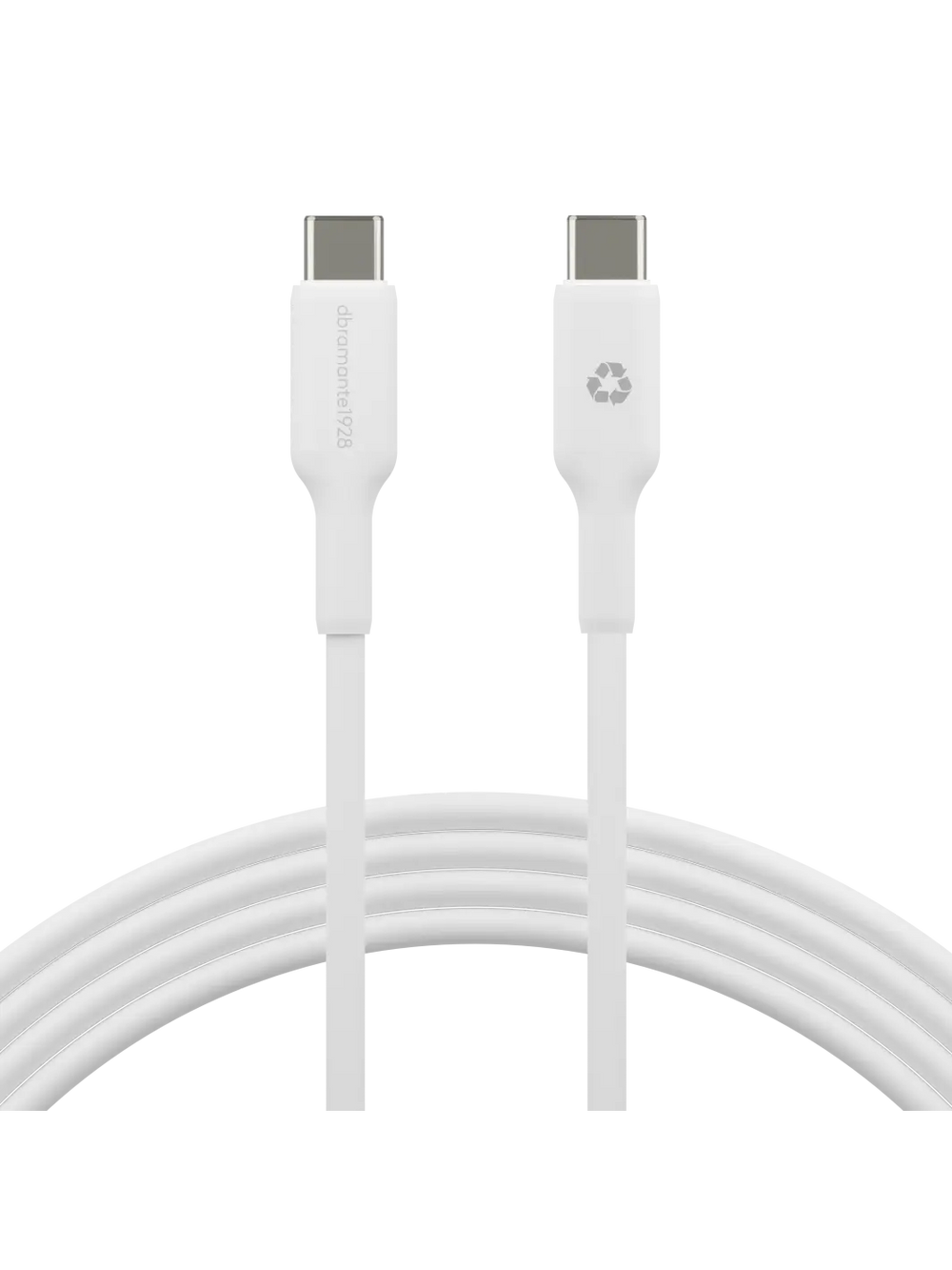 re-charge - Cable - 2m USB-C to USB-C - White Cables