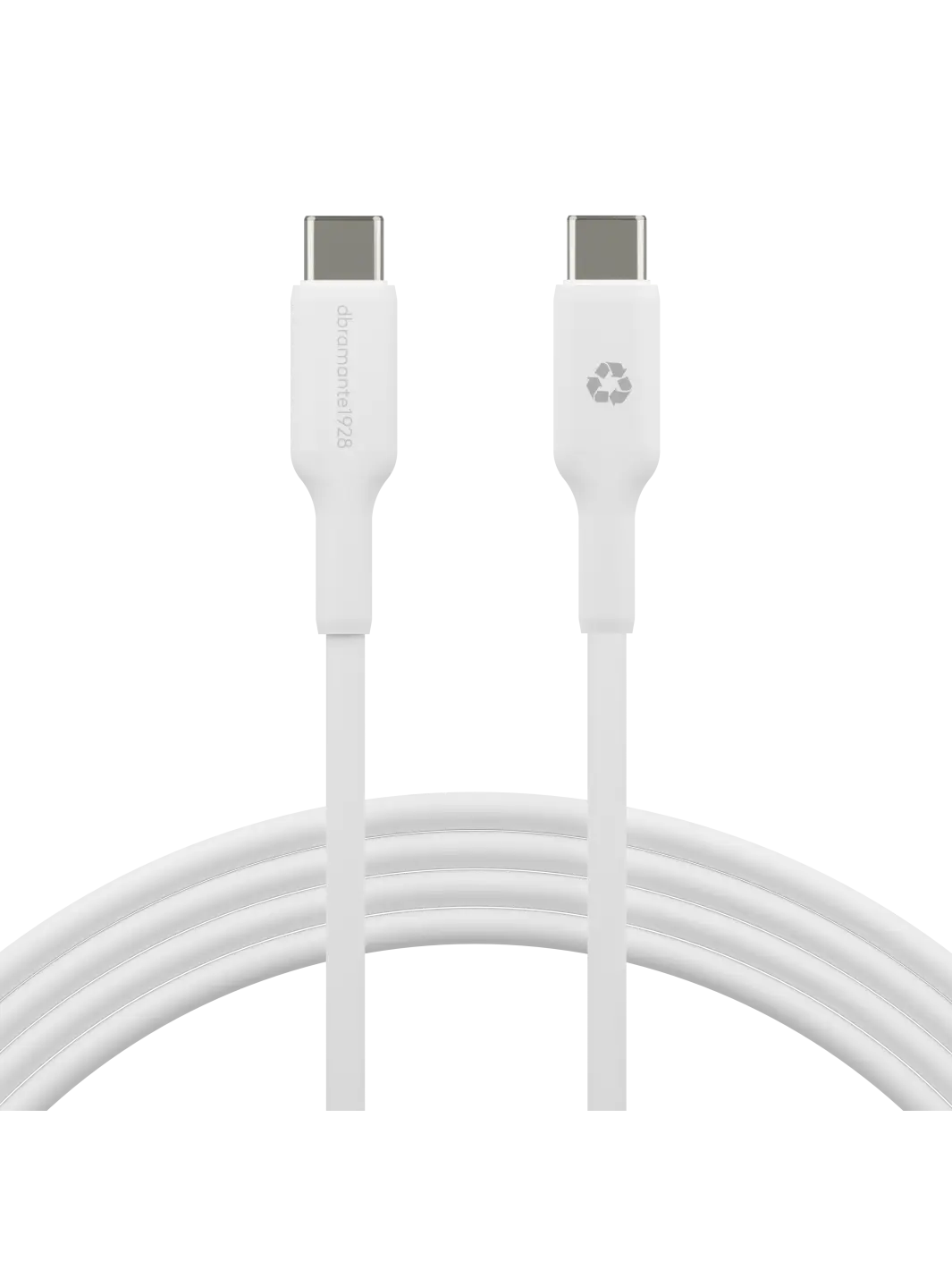 re-charge - Cable - 2m USB-C to USB-C - White Cables