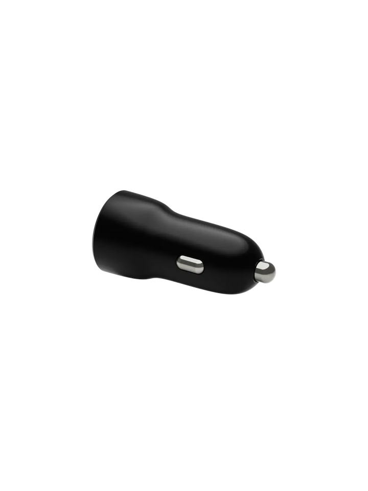 re-charge - Car Charger - USB-C 30W - Black Car Charger