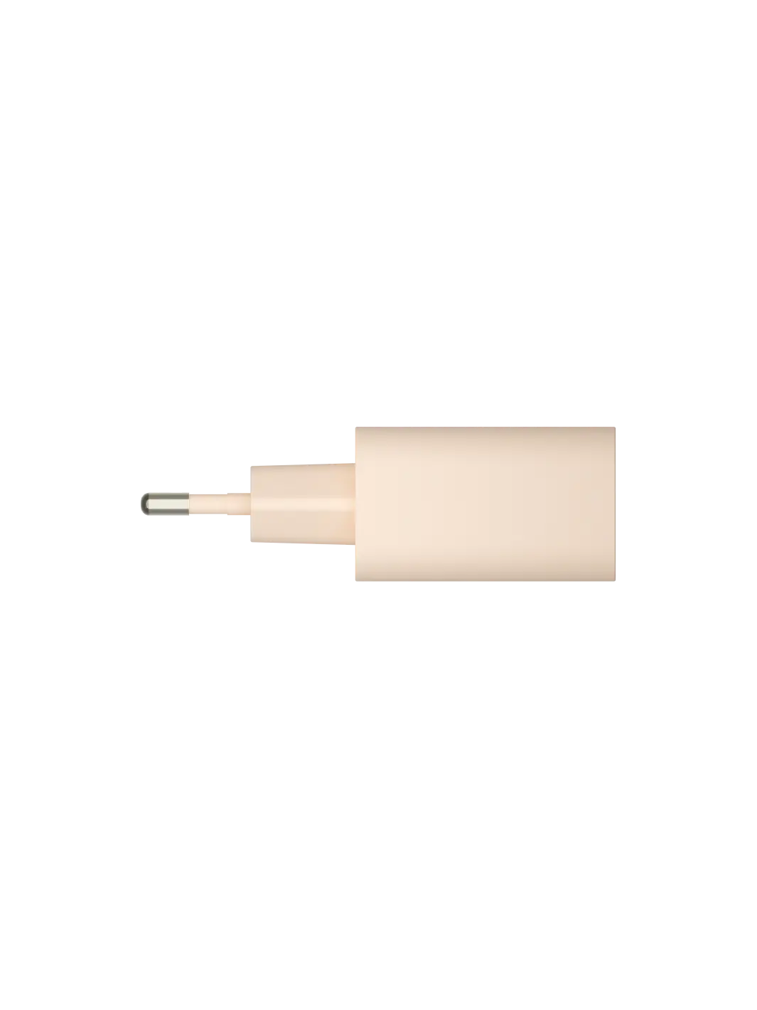 re-charge - EU-Wandladegerät USB-C 20W+USB-A 18W - Beige