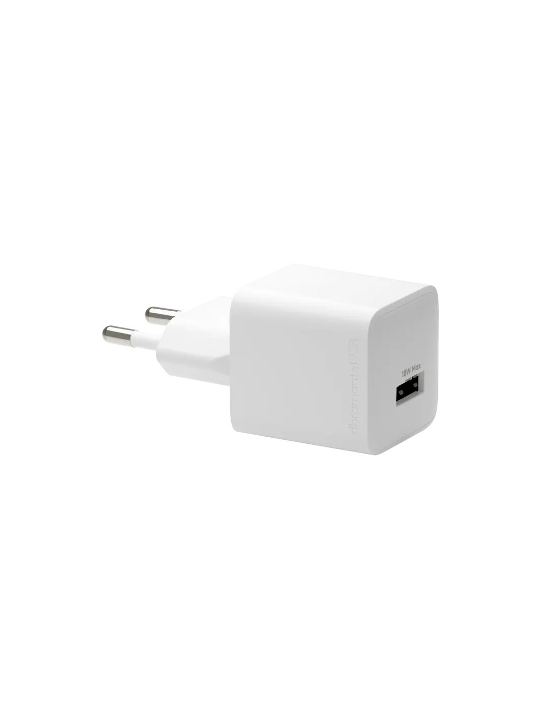 re-charge Pro - EU Wall Charger USB-A 18W - White Power Adapters & Chargers