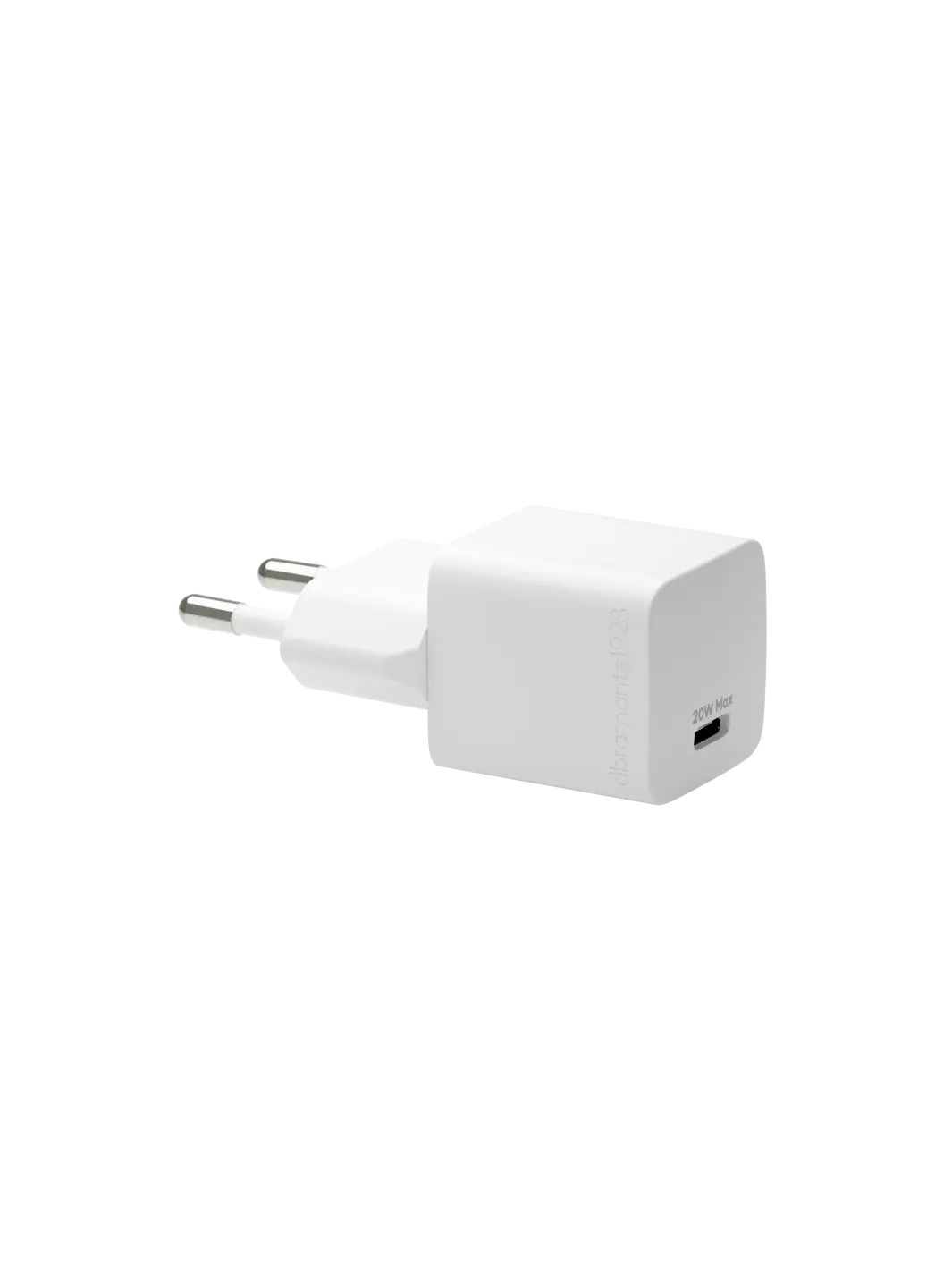 re-charge Pro - EU Wall Charger USB-C 20W - White Power Adapters & Chargers