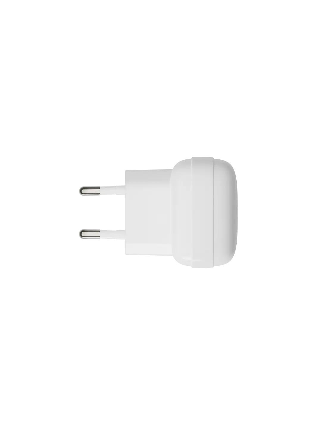 re-charge Pro - EU Flat Wall Charger 2xUSB-C 20W - White Power Adapters & Chargers