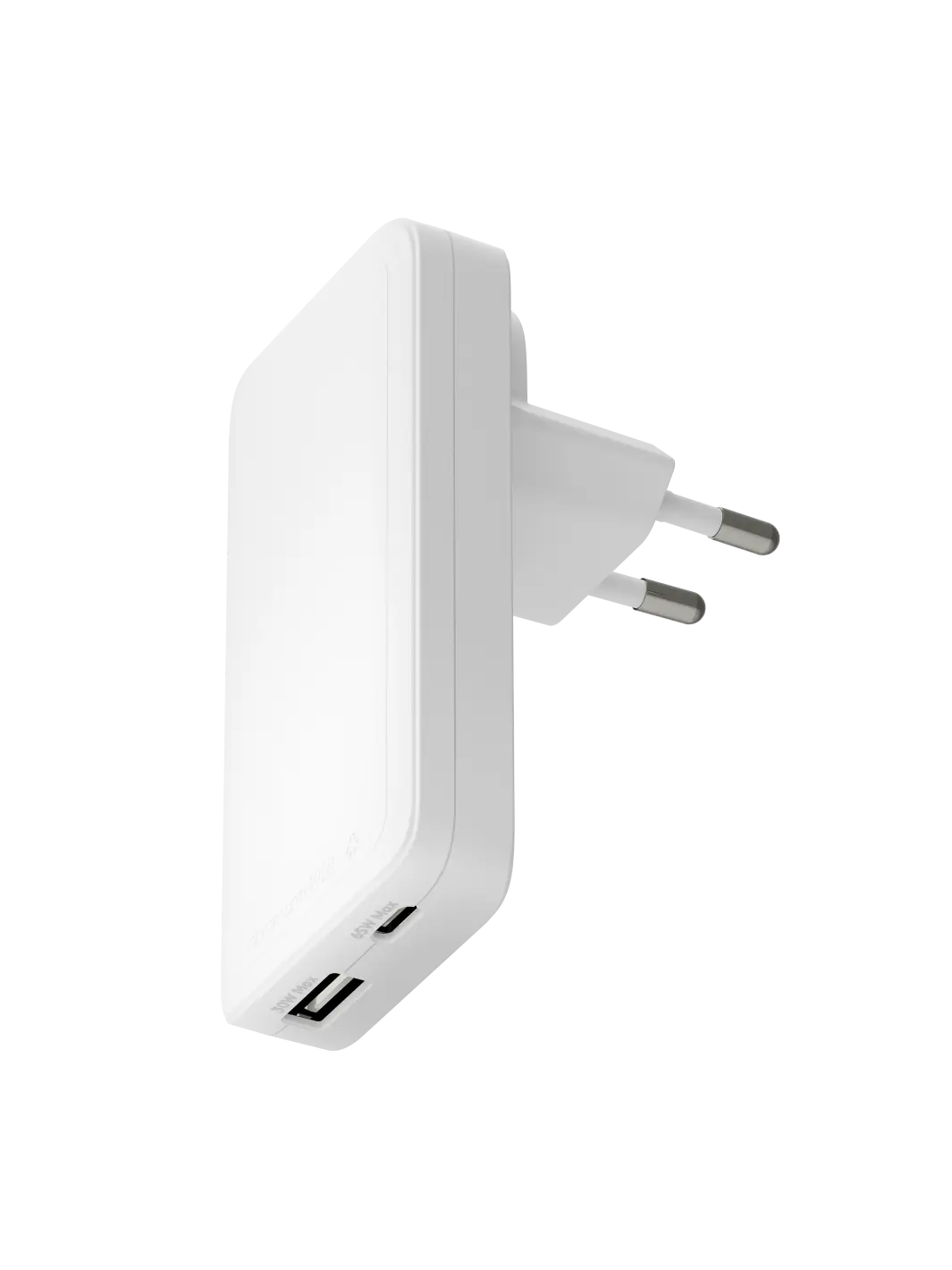 re-charge Pro - EU Slim Charger - USB-C 65W+30W-A Power Adapters & Chargers