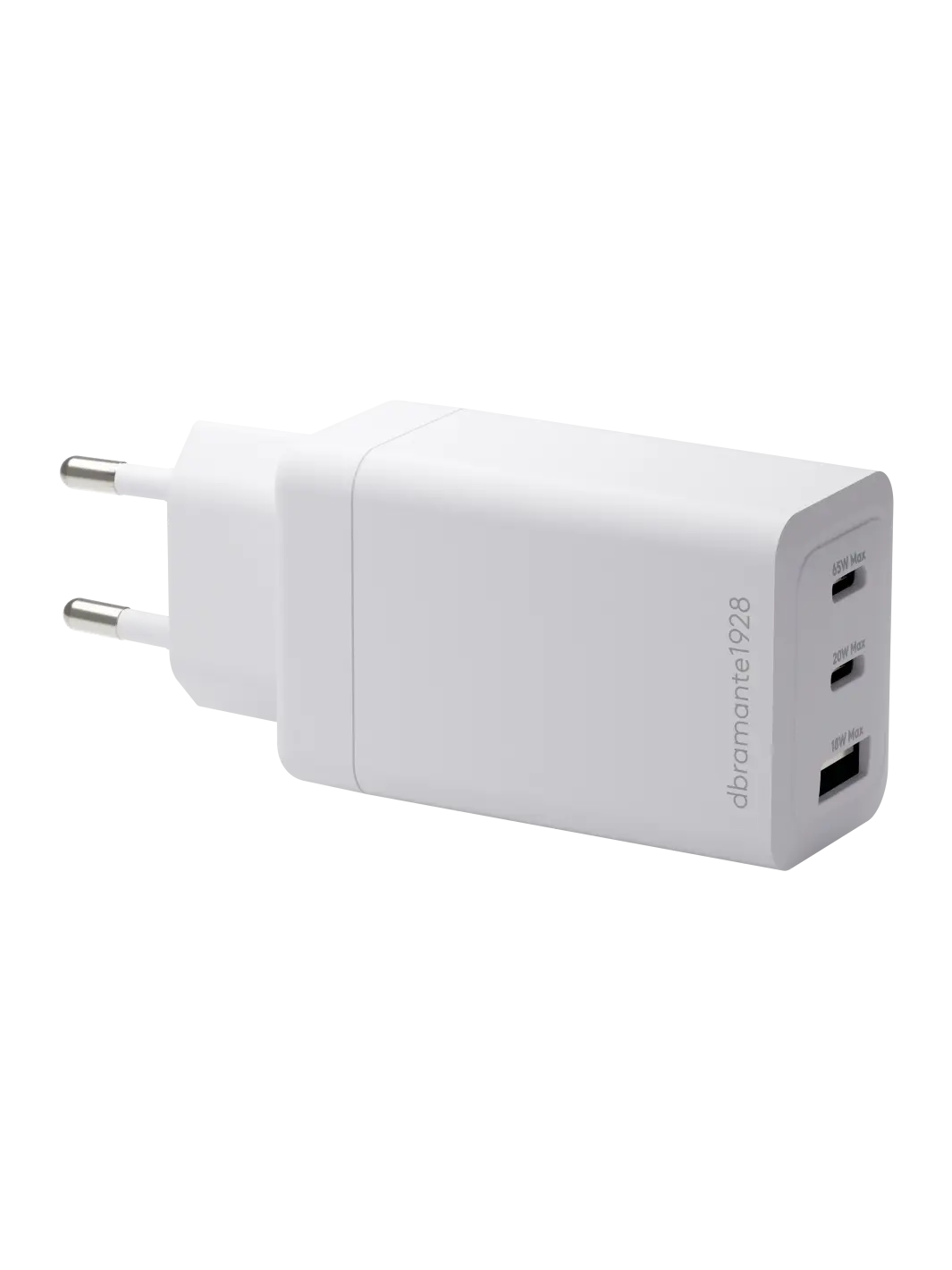 re-charge IT - EU Wall Charger - 2xUSB-C 65W + 1xUSB-A - White Wall charger