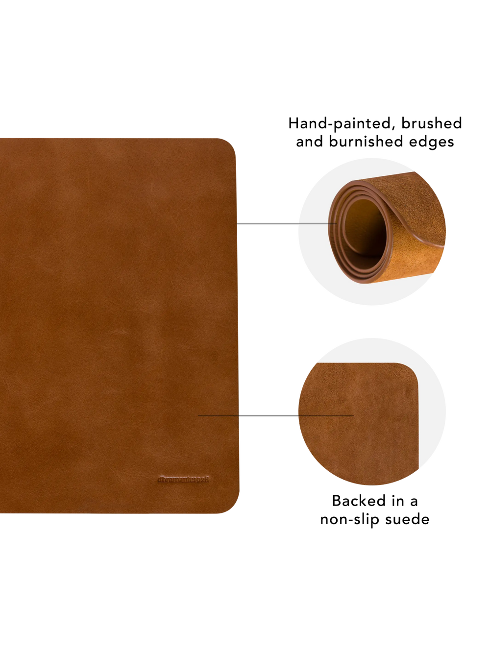Copenhagen - Desk Mat - Small - Tan Desk Mat