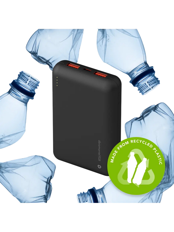 re-charge - Power Bank 20.000 mAh - Black Power Bank