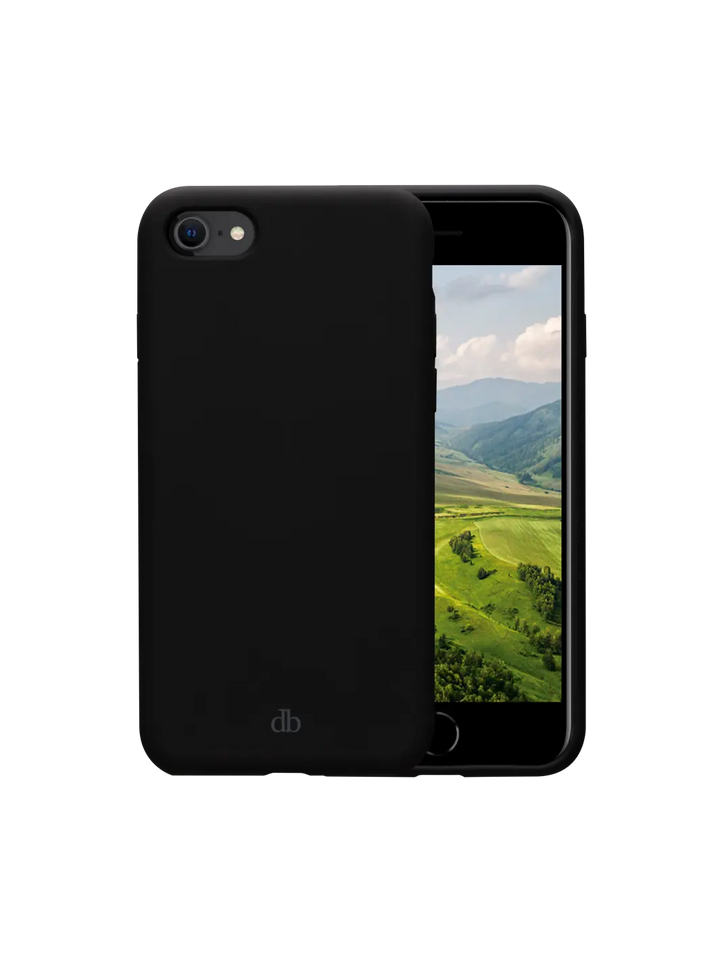Costa Rica Night Black iPhone SE 8 7 Phone Cases