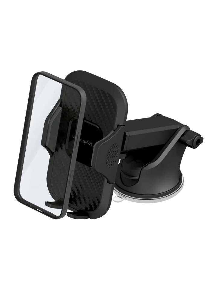 re-charge - Car Holder - Suction - mount - Black Power Adapters & Chargers