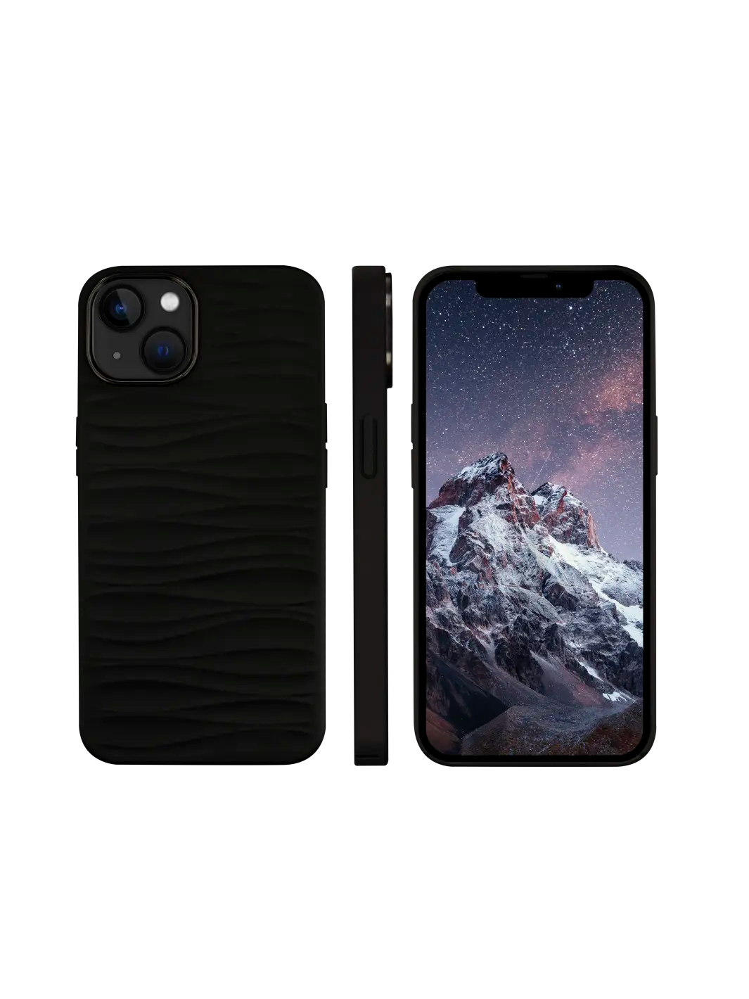 Dune Black iPhone 13 Phone Cases