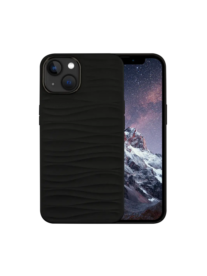 Dune Black iPhone 14 Phone Cases