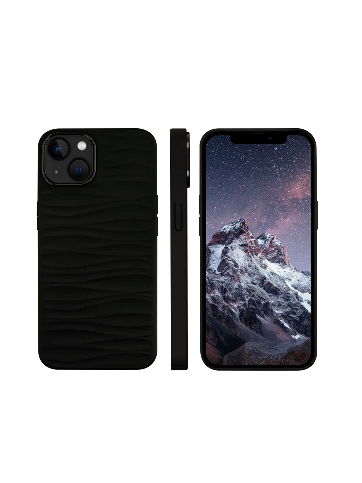 Dune Black iPhone 14 Phone Cases