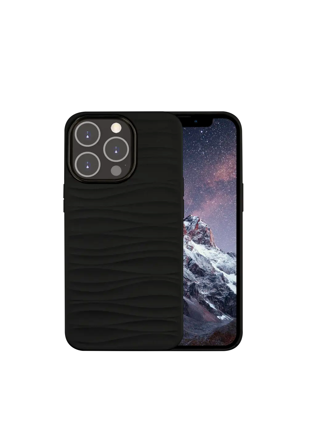 Dune Black iPhone 14 Pro Phone Cases