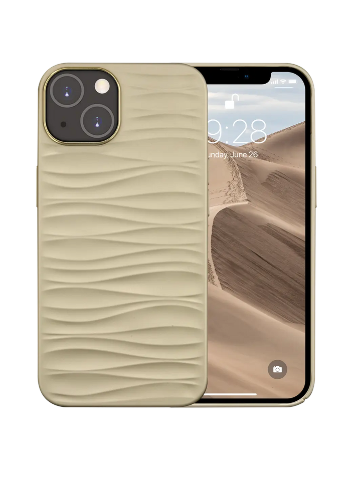 Dune Sand iPhone 14 Plus Phone Cases