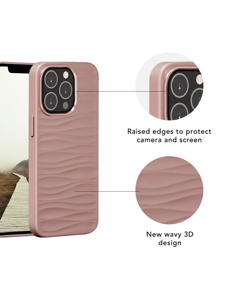 Dune Pink iPhone 14 Pro Max Phone Cases