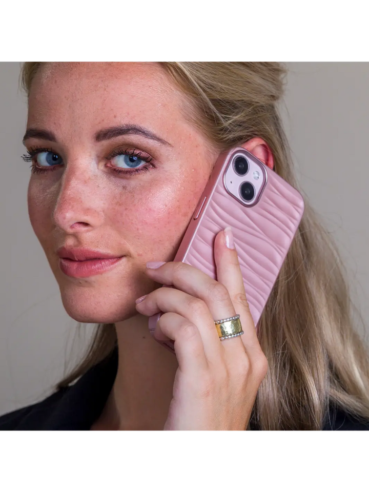 Dune Pink iPhone 14 Plus Phone Cases