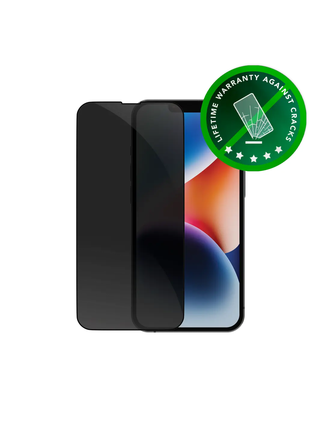eco-shield - iPhone 16e/14/13/13 Pro - Privacy Screen Protection