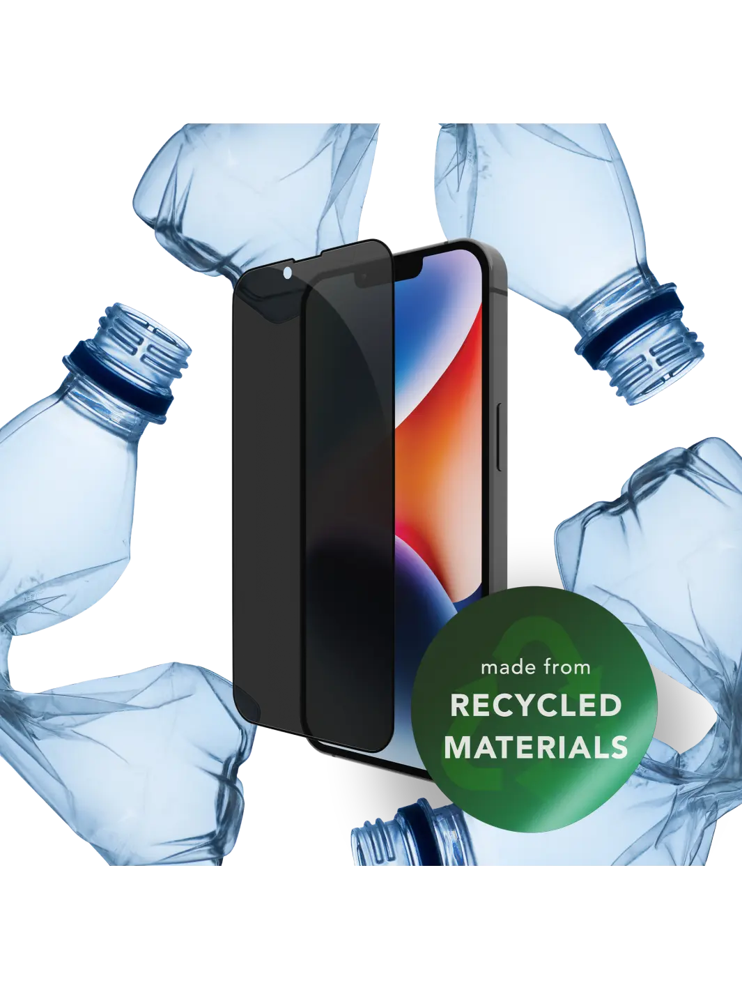 eco-shield - iPhone 16e/14/13/13 Pro - Privacy Screen Protection